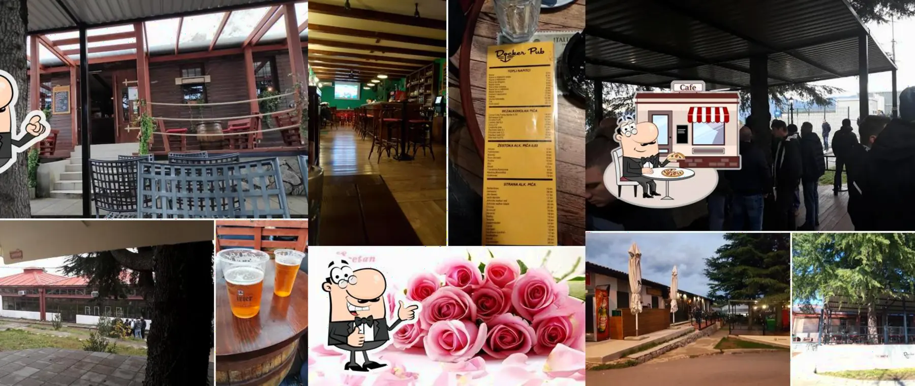 Docker Pub Rijeka eksterijer i atmosfera