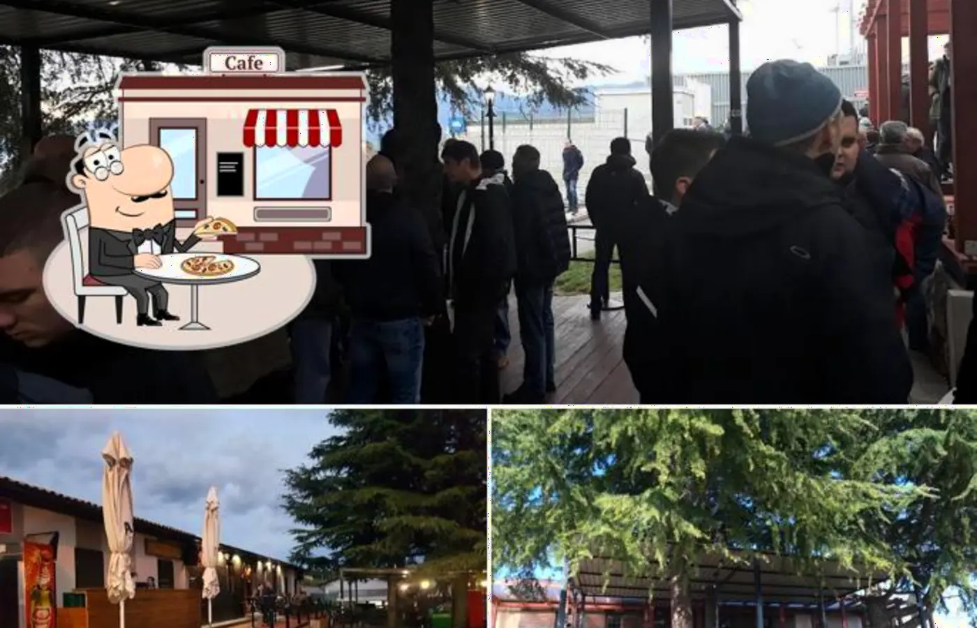 Docker Pub fasada i terasa